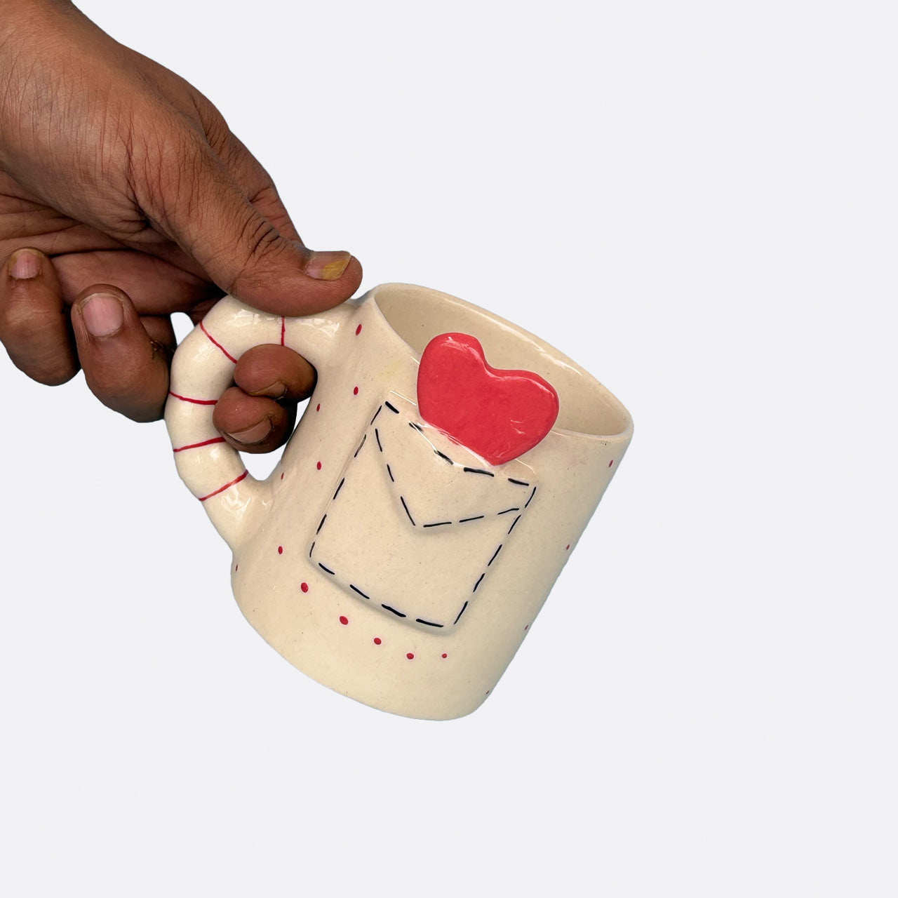 Heart Pocket Mug