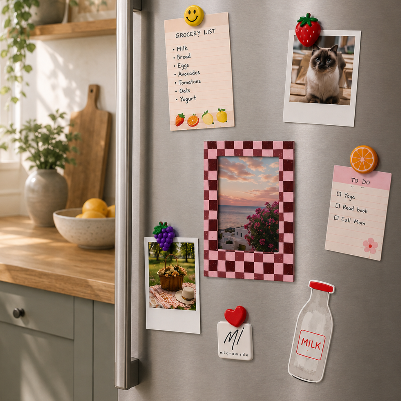 Snap Back Polaroid Magnetic Frame