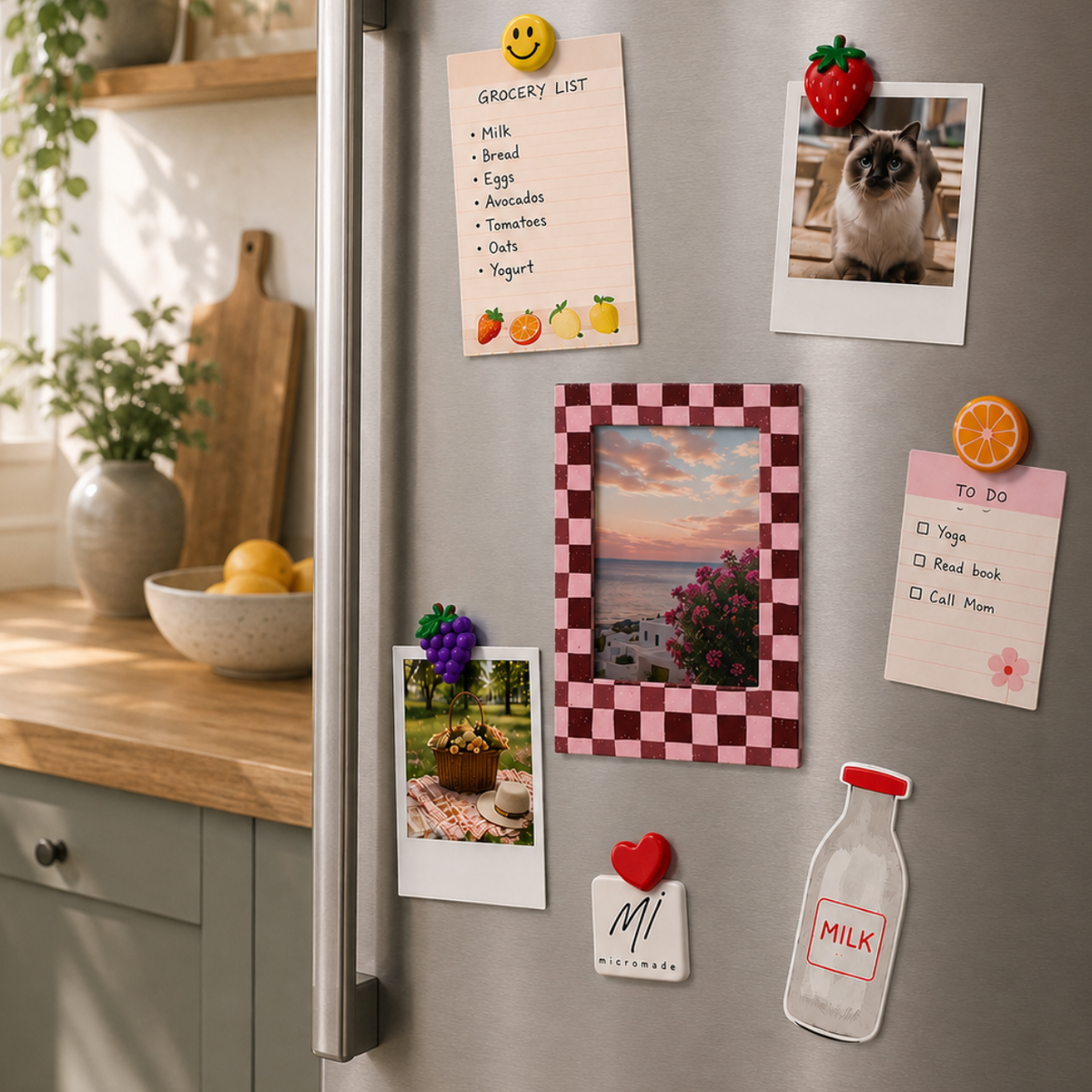 Snap Back Polaroid Magnetic Frame