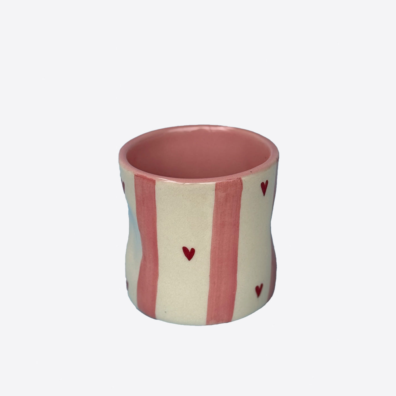 Blush Heart Ceramic Cup - Single