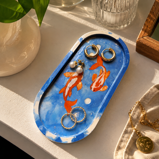 Koi Fish Trinket Dish