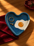 Sunny Side Up Heart Dish