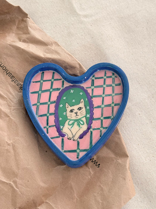 Sunny Side Up Heart Dish