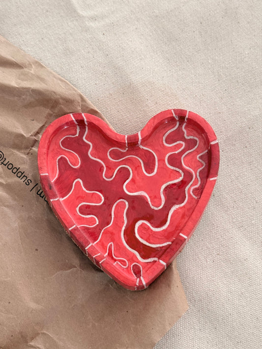 Heart Handmade Trinket Dish