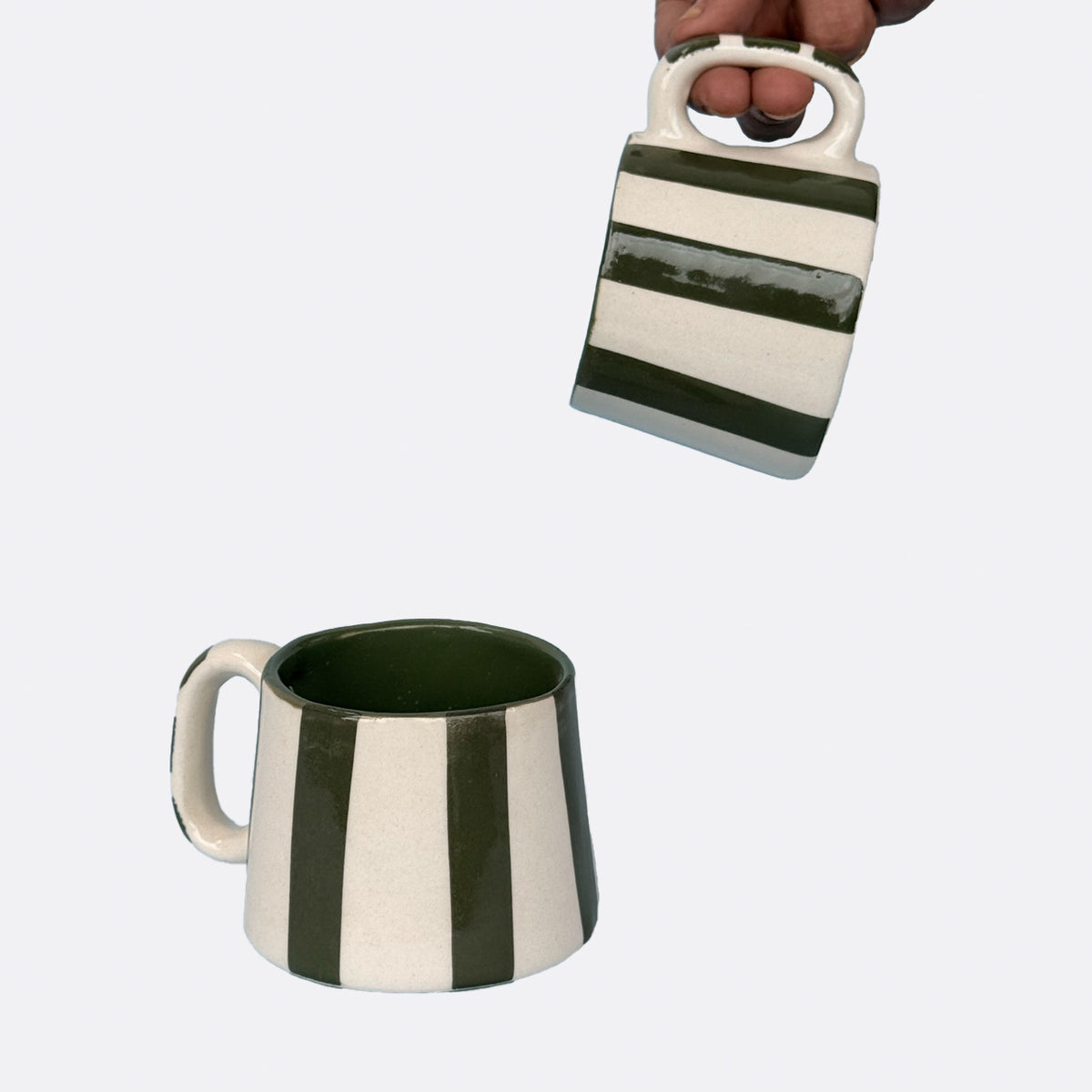 Stripped Mug - Set of 2