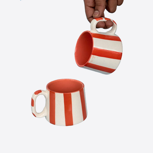 Stripped Mug - Set of 2