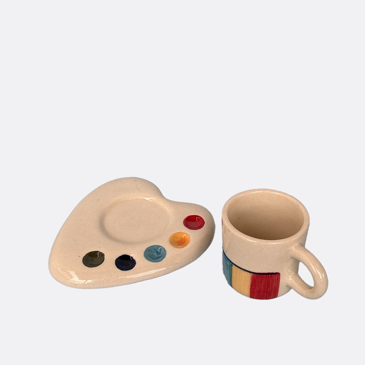 Painting Palette Mug Set