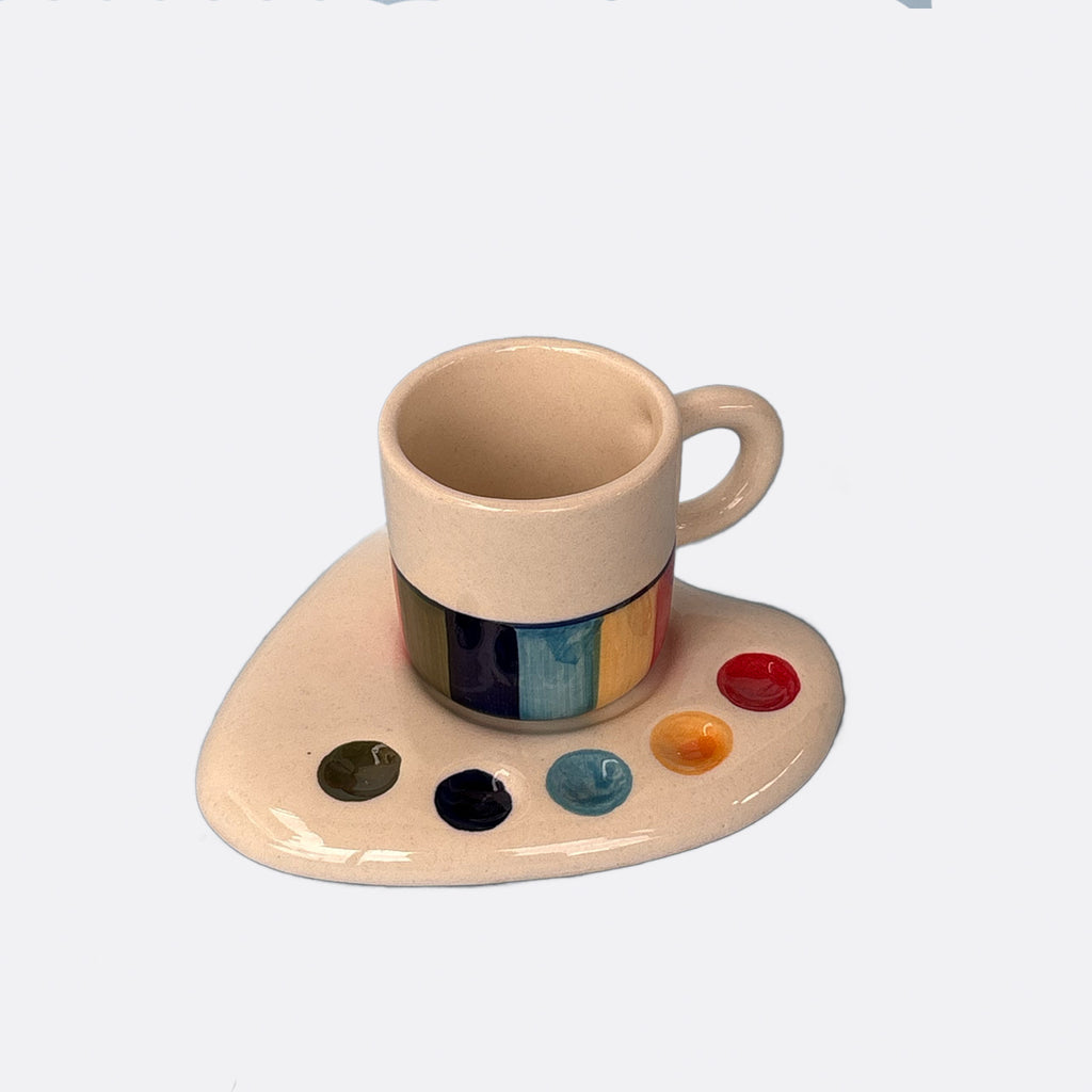 Painting Palette Mug Set