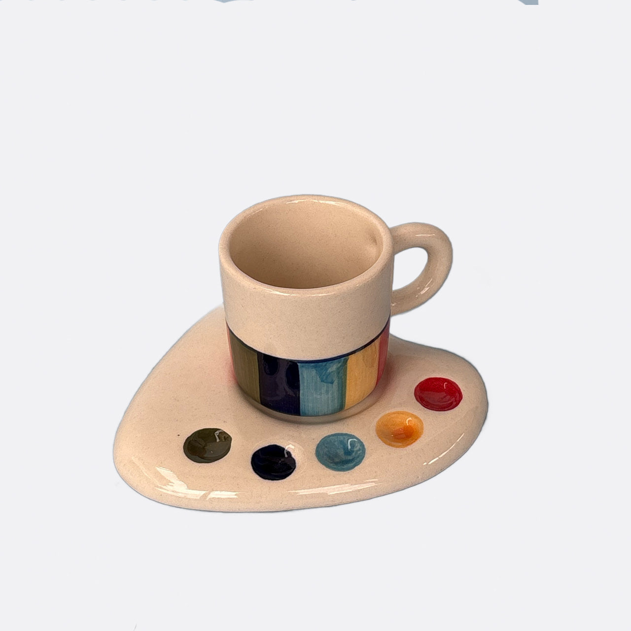 Painting Palette Mug Set
