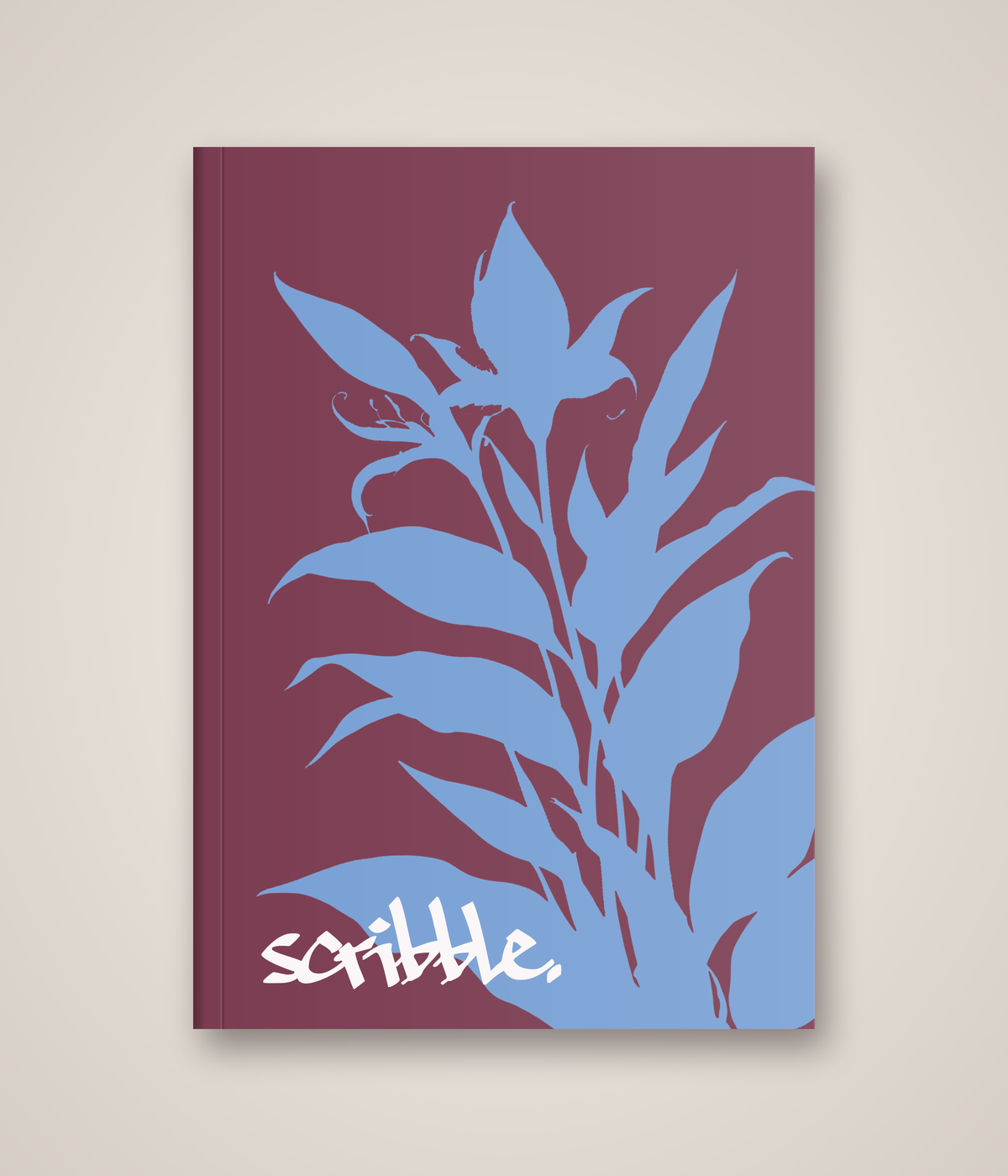 Wild Wine Leaf Notebook
